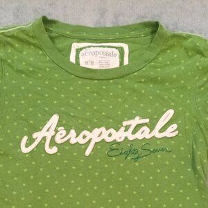 Vintage Aeropostale green baby tee